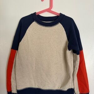 Hanna Andersson Navy and Cream Sweatshirt